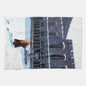 HARRY POTTER™ & Hedwig in HOGWARTS™ Courtyard Theedoek (Horizontaal)