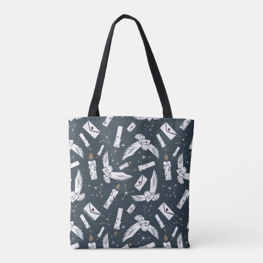 HARRY POTTER™ Hedwig Letter-patroon leveren Tote Bag (Achterkant)