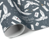 HARRY POTTER™ Hedwig Letters Patroon - Aangepast Cadeaupapier (Rol Hoek)