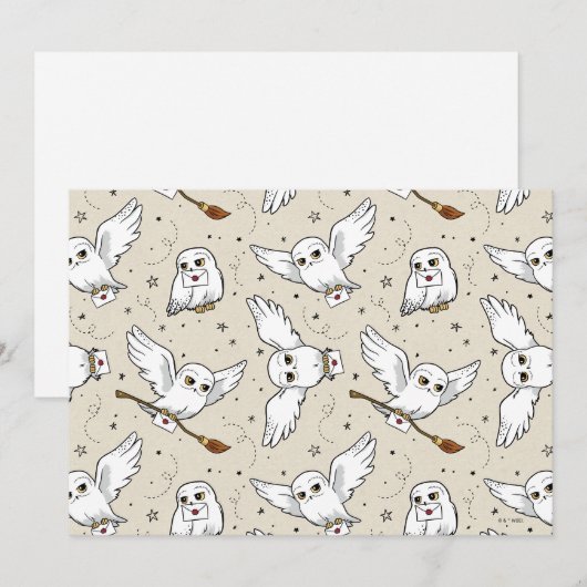Harry Potter | Hedwig Patroon (Voorkant / Achterkant)