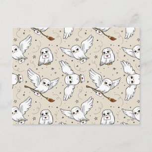 Harry Potter   Hedwig Patroon Briefkaart