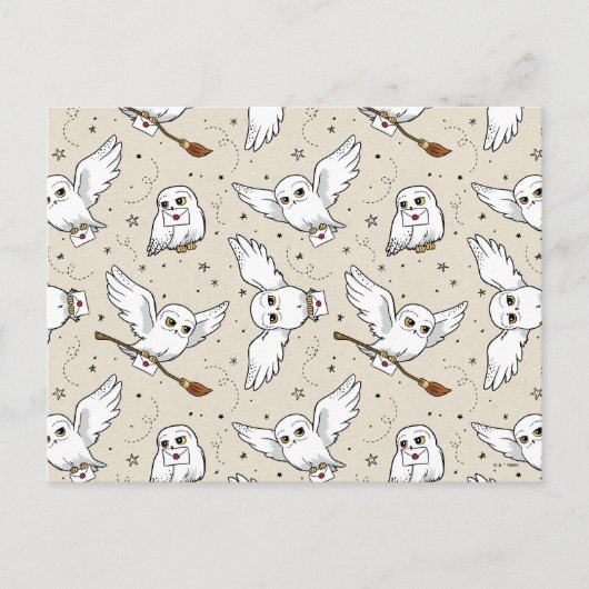 Harry Potter | Hedwig Patroon Briefkaart (Voorkant)