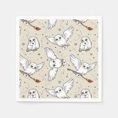 Harry Potter | Hedwig Pattern - Baby Shower Servet (Voorkant)