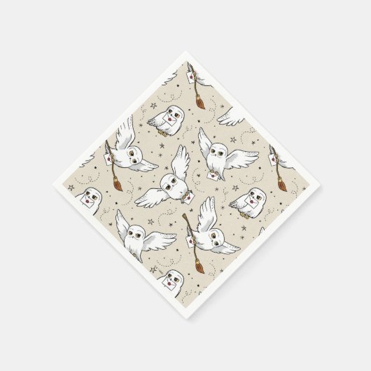 Harry Potter | Hedwig Pattern - Baby Shower Servet (Hoek)