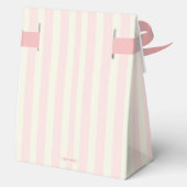 Harry Potter Hedwig Roze Streep Baby Shower Bedankdoosjes (Achterkant)