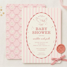 Harry Potter Hedwig Roze Streep Baby Shower