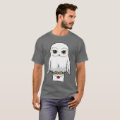 Harry Potter Hedwig Schattig Cartoon Portret Klein T-shirt (Voorkant volledig)