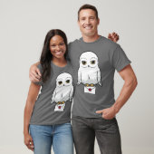 Harry Potter Hedwig Schattig Cartoon Portret Klein T-shirt (Unisex)