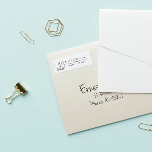 Harry Potter | Hedwig Special Delivery Baby Shower Etiket