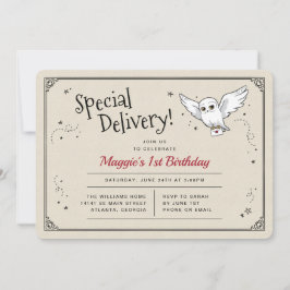 Harry Potter Hedwig Special Delivery Birthday Kaart