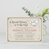Harry Potter Hedwig Special Delivery Geslacht beke Kaart (Staand voorkant)