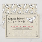 Harry Potter Hedwig Special Delivery Geslacht onth Kaart (Voorkant / Achterkant)