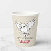 Harry Potter | Hedwig Verjaardag Bezorging Papieren Bekers (Voorkant)
