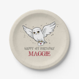 Harry Potter | Hedwig Verjaardag Bezorging Papieren Bordje