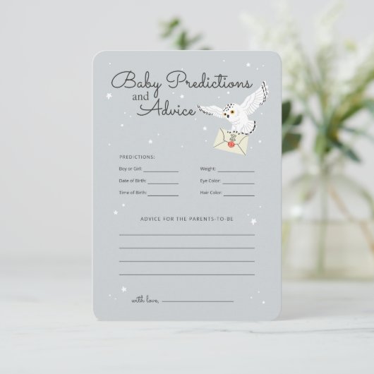 Harry Potter Hedwig - Voorspellingen en advies van Kaart (Staand voorkant)