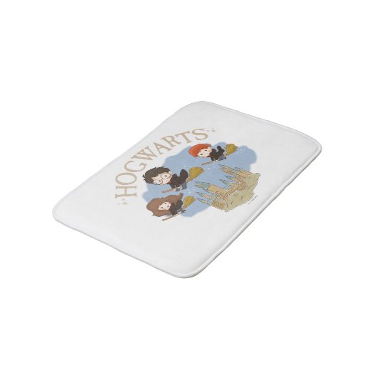 HARRY POTTER™, Hermelien & Ron Fly Over Zweinstein Badmat (Gekanteld)