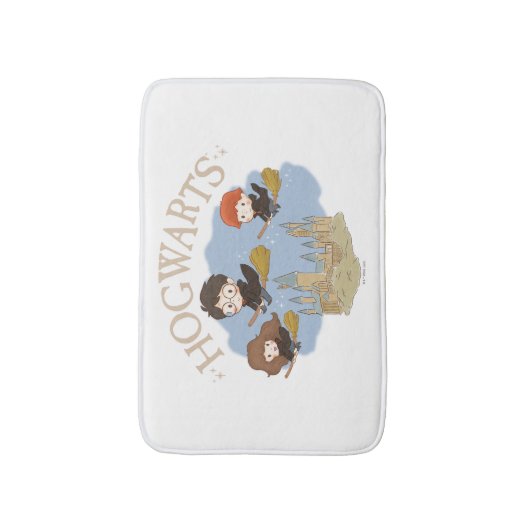 HARRY POTTER™, Hermelien & Ron Fly Over Zweinstein Badmat (Voorkant Verticaal)