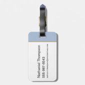 HARRY POTTER™, Hermelien & Ron Fly Over Zweinstein Bagagelabel (Achterkant verticaal)