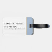 HARRY POTTER™, Hermelien & Ron Fly Over Zweinstein Bagagelabel (Achterkant horizontaal)