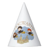 HARRY POTTER™, Hermelien & Ron Fly Over Zweinstein Feesthoedjes (Voorkant)