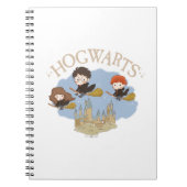 HARRY POTTER™, Hermelien & Ron Fly Over Zweinstein Notitieboek (Voorkant)