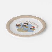 HARRY POTTER™, Hermelien & Ron Fly Over Zweinstein Papieren Bordje (Gekanteld)