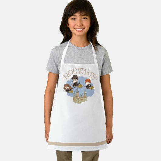 HARRY POTTER™, Hermelien & Ron Fly Over Zweinstein Schort (Insitu)