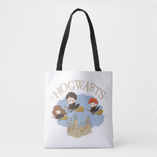 HARRY POTTER™, Hermelien & Ron Fly Over Zweinstein Tote Bag