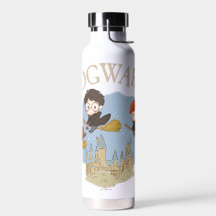 HARRY POTTER™, Hermelien & Ron Fly Over Zweinstein Waterfles
