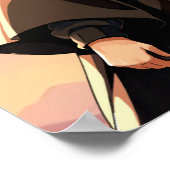 HARRY POTTER™ Hermelien & Ron HOGWARTS™ Anime Scen Poster (Hoek)