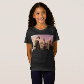 HARRY POTTER™ Hermelien & Ron HOGWARTS™ Anime Scen T-shirt (Voorkant volledig)