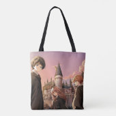 HARRY POTTER™ Hermelien & Ron HOGWARTS™ Anime Scen Tote Bag (Achterkant)