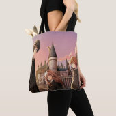 HARRY POTTER™ Hermelien & Ron HOGWARTS™ Anime Scen Tote Bag (Dichtbij)