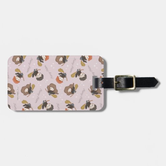 HARRY POTTER™, Hermelien & Ron Vliegpatroon Bagagelabel (Voorkant horizontaal)