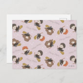 HARRY POTTER™, Hermelien & Ron Vliegpatroon Briefkaart (Voorkant / Achterkant)