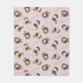 HARRY POTTER™, Hermelien & Ron Vliegpatroon Fleece Deken (Voorkant)