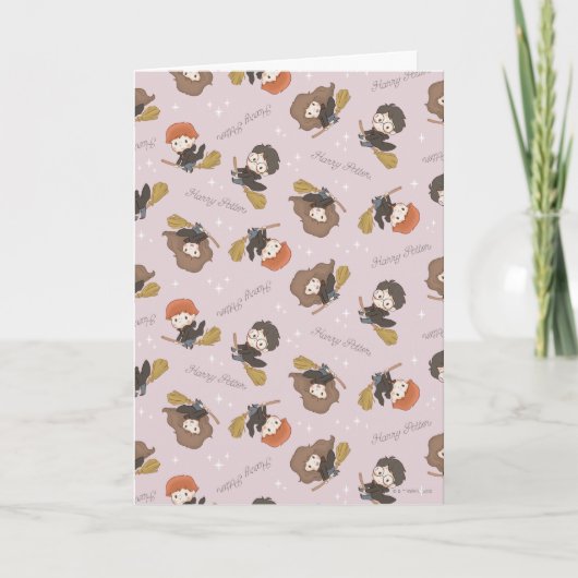 HARRY POTTER™, Hermelien & Ron Vliegpatroon Kaart (Voorkant)