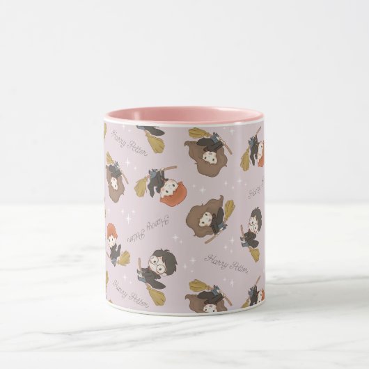 HARRY POTTER™, Hermelien & Ron Vliegpatroon Mok (Midden)