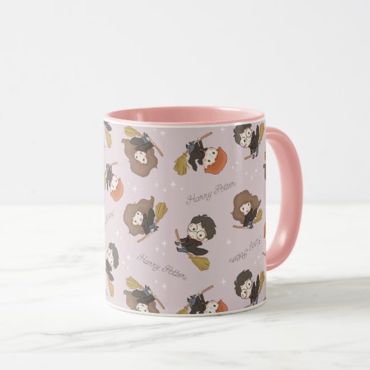 HARRY POTTER™, Hermelien & Ron Vliegpatroon Mok (Voorkant rechts)