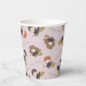 HARRY POTTER™, Hermelien & Ron Vliegpatroon Papieren Bekers (Voorkant)