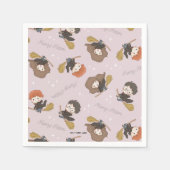 HARRY POTTER™, Hermelien & Ron Vliegpatroon Servet (Voorkant)