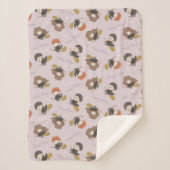 HARRY POTTER™, Hermelien & Ron Vliegpatroon Sherpa Deken (Voorkant)