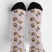 HARRY POTTER™, Hermelien & Ron Vliegpatroon Sokken (Top)