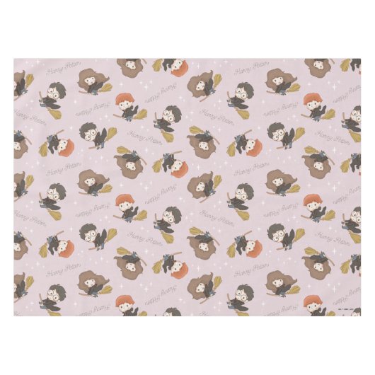 HARRY POTTER™, Hermelien & Ron Vliegpatroon Tafelkleed (Voorkant (Horizontaal))