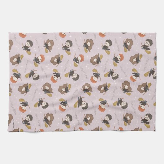 HARRY POTTER™, Hermelien & Ron Vliegpatroon Theedoek (Horizontaal)