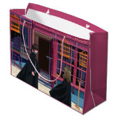 HARRY POTTER™ & Hermione bij Eeylops Owl Emporium Groot Cadeauzakje (Achterkant Gekanteld)