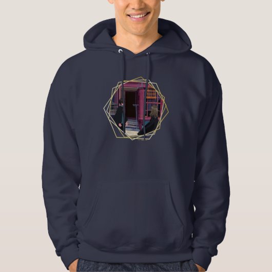 HARRY POTTER™ & Hermione bij Eeylops Owl Emporium Hoodie (Voorkant)