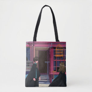 HARRY POTTER™ & Hermione bij Eeylops Owl Emporium Tote Bag
