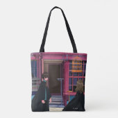 HARRY POTTER™ & Hermione bij Eeylops Owl Emporium Tote Bag (Achterkant)