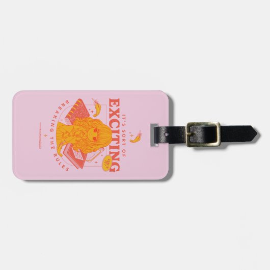 HARRY POTTER™ | Hermione Granger Het is spannend Bagagelabel (Voorkant horizontaal)